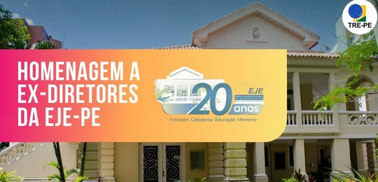 TRE-PE promove cerimônia em homenagem a ex-diretores da EJE-PE