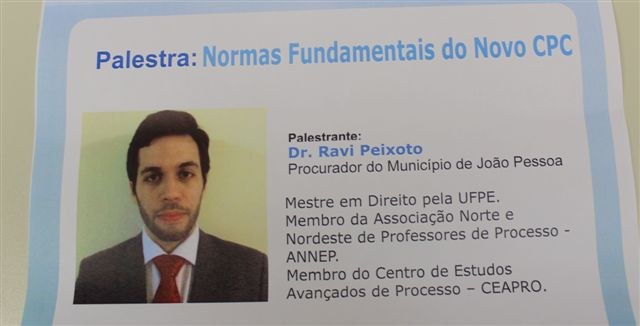 Escola judiciária Eleitoral promove palestra sobre Normas Fundamentais do Novo CPC