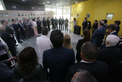 TRE-PE realiza cerimônia de aposição de foto de Adalberto de Oliveira Melo na Galeria de Preside...