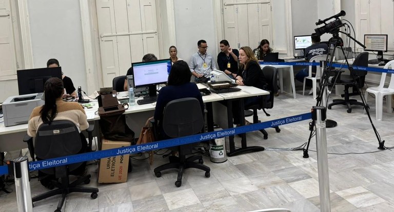 TRE-PE realiza testes de integridade e autenticidade na eleição suplementar de Goiana