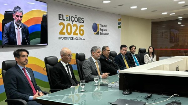 TRE-PE recebe Encontro Regional da Polícia Federal para debater segurança das Eleições 2026 01