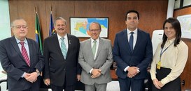 TRE-PE recebe representantes do TJPE para troca de experiências em auditoria