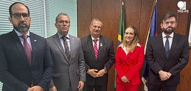 TRE-PE- Recebe visita da AGU