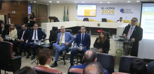 TRE-PE reúne partidos e emissoras para alinhar procedimentos do horário eleitoral gratuito