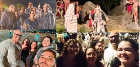 Servidores terceirizados do TRE-PE vivenciam emoção da Paixão de Cristo em Nova Jerusalém
