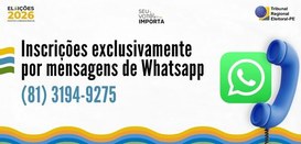 Seu voto importa