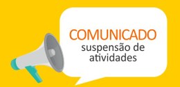 A interrupção das atividades refere-se à transferência do Dia do Servidor Público e ao feriado d...