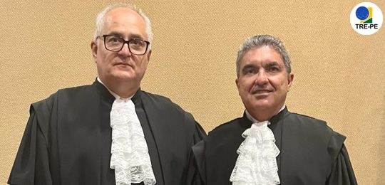 TRE-PE terá novo desembargador efetivo a partir de abril Foto dos desembargadores