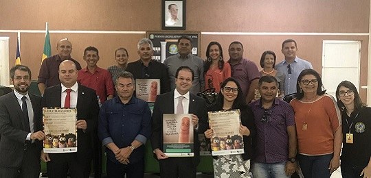 Vice-presidente e corregedor do Tribunal, desembargador Stênio Neiva conduziu os trabalhos em La...