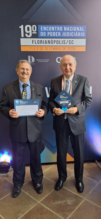 Tribunal recebe a premiação máxima pela quarta vez