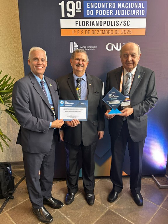 Tribunal recebe a premiação máxima pela quarta vez