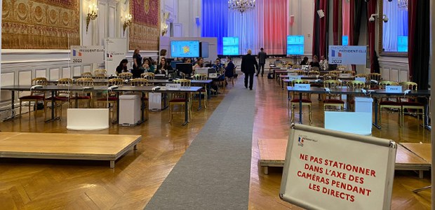 TSE acompanha as eleições na França, em 26.04.2022 TSE acompanha as eleições na França