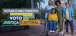 TSE lança campanha nacional de acessibilidade para garantir às pessoas com deficiência o direito...