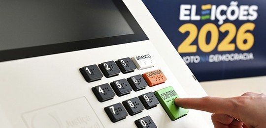 Urna eletrônica Eleições 2026