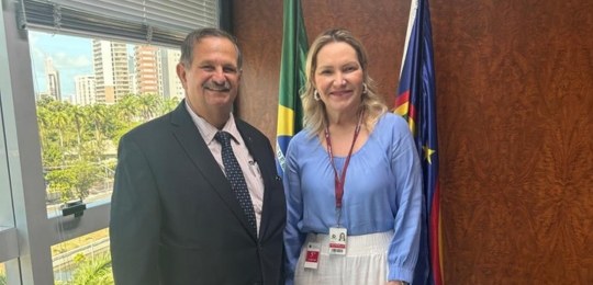 Vice-presidente recebe visita de diretora do Imip Objetivo foi a apresentação de projetos institucionais
