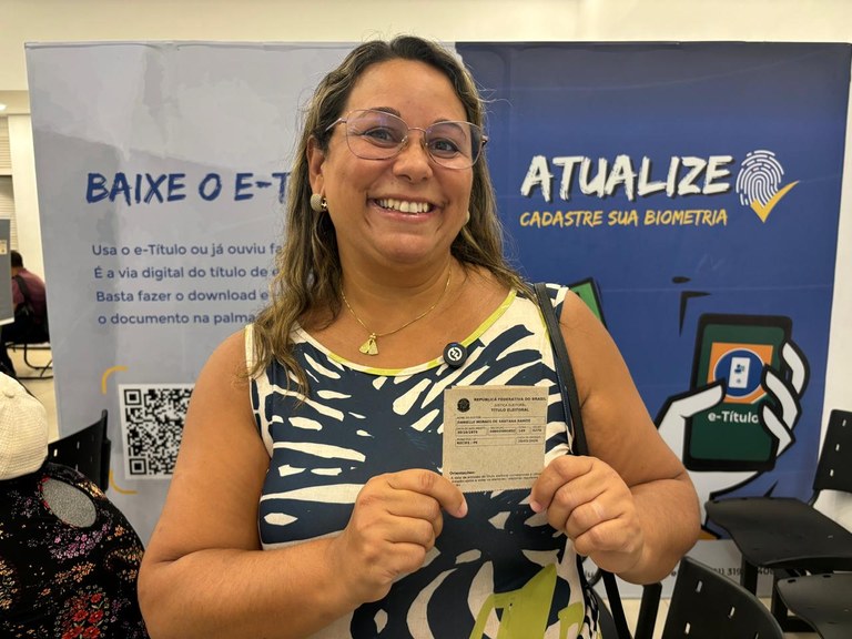 A servidora pública Daniele Moraes de Santana Ramos