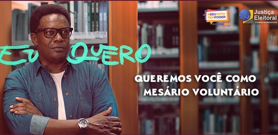 Campanha da Justiça Eleitoral destaca importância do mesário voluntário Nas Eleições 2018, mais da metade dos mesários trabalharam de maneira voluntária, auxiliando a J...