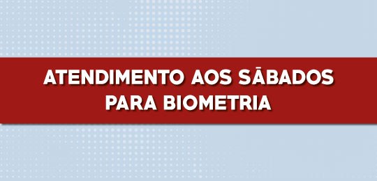 Cartórios e postos de atendimento da biometria abrirão aos sábados do mês de março