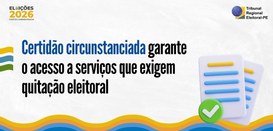 Documento pode ser solicitado durante o período de fechamento do cadastro eleitoral