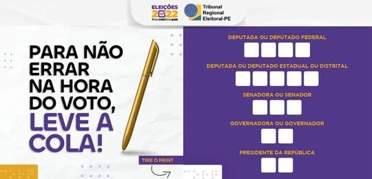Confira a ordem de votação nas Eleições Gerais de 2022 — Tribunal Regional  Eleitoral de Pernambuco