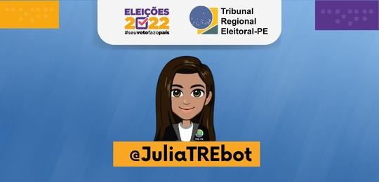 Conheça Júlia, a assistente virtual do TRE-PE
