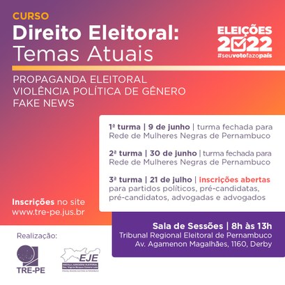 Curso de direito eleitoral 