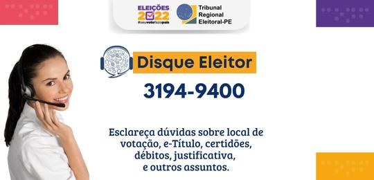 Disque Eleitor TRE-PE