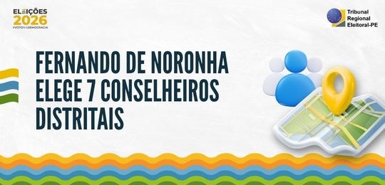 Eleitores de Fernando de Noronha elegem 7 conselheiros distritais