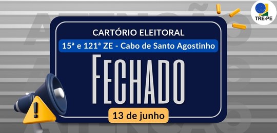 Fechamento temporário das unidades no Cabo de Santo Agostinho Fechamento temporário das unidades no Cabo