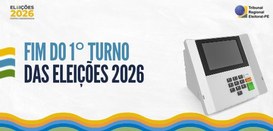 Fim do primeiro turno estabelece novo início nas Eleições 2026