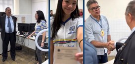 foto 1 Presidente do TRE-PE visita Central de Atendimento do Recife e reforça importância do prazo