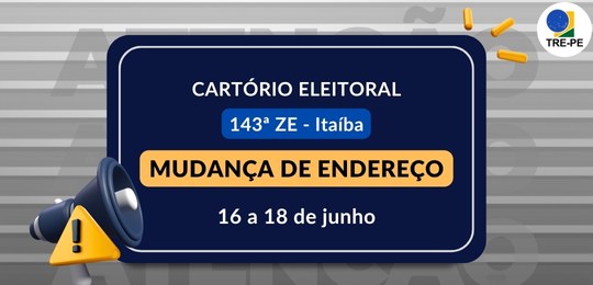 Mudança de Endereço - Cartório Itaíba Mudança de Endereço