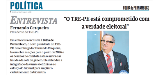 O TRE-PE está comprometido com a verdade eleitoral