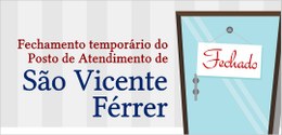 Atendimento será retomado na segunda-feira (24)