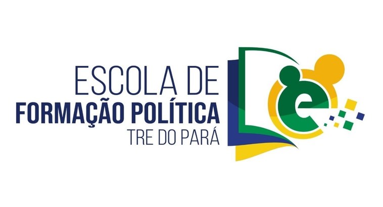 TRE Pará - Escola de Formação Política Logomarca da Escola de Formação Política do TRE do Pará.