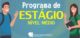 Abertas inscrições para estágio de nível médio