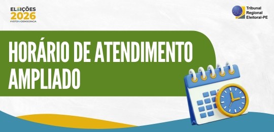 TRE-PE amplia horário de atendimento na reta final do fechamento do cadastro