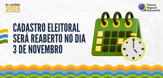 Eleitores e eleitoras poderão tirar o primeiro título, transferir o domicílio eleitoral, regular...