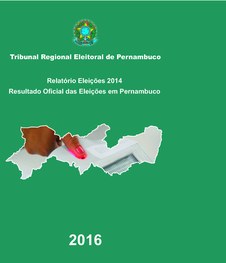 TRE-PE - Capa do Relatório das Eleições 2014