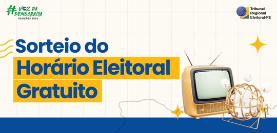 TRE-PE Caruaru e Petrolina realizam sorteio do horário eleitoral gratuito TRE-PE Caruaru e Petrolina realizam sorteio do horário eleitoral gratuito