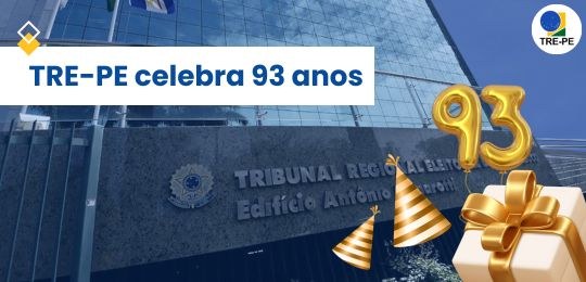 TRE-PE celebra 93 anos