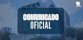 TRE-PE COMUNICADO OFICIAL