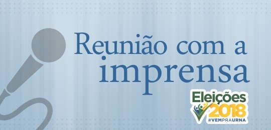 Arte de Reunião com a Imprensa