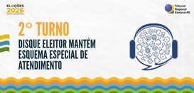 Serviço também funcionará na véspera e dia das eleições