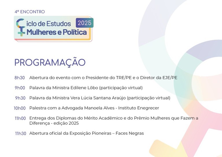 TRE-PE e EJE realizam 9ª edição do prêmio Mulheres que Fazem a Diferença