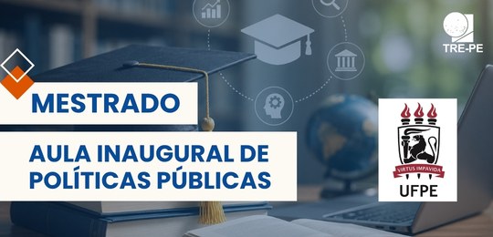 a aula inaugural será ministrada pelo professor de Ciência Política da UFPE, Flávio da Cunha Rez...