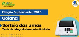 Eleição suplementar de Goiana terá testes de integridade e autenticidade das urnas