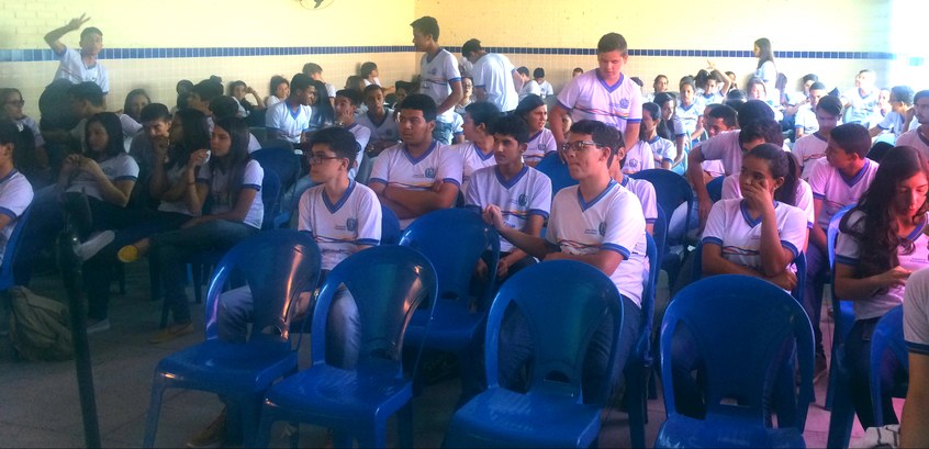 TRE-PE - Eleitor do Futuro - São Caitano Palestra do Programa Eleitor do Futuro em São Caitano