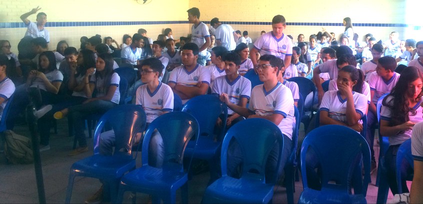 Palestra do Programa Eleitor do Futuro em São Caitano

