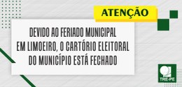 Feriado municipal em limoeiro mantém cartório fechado